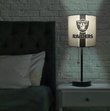 Load image into Gallery viewer, Las Vegas Raiders Desk/Table Lamp