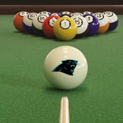 Carolina Panthers Cue Ball