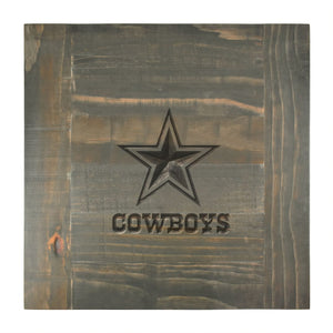 Dallas Cowboys Reclaimed Side Table