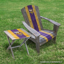 Load image into Gallery viewer, Minnesota Vikings Folding Adirondack Table