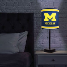 Load image into Gallery viewer, Michigan Wolverines Desk/Table Lamp