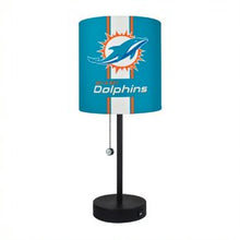 Load image into Gallery viewer, Miami Dolphins Desk/Table Lamp