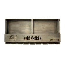 Tampa Bay Buccaneers Reclaimed Bar Shelf