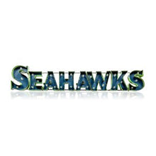 Load image into Gallery viewer, Seattle Seahawks Lighted Recycled Metal Sign