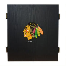 Load image into Gallery viewer, Chicago Blackhawks Fan&#39;s Choice Dartboard Set