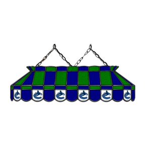 Vancouver Canucks 40' Stained Glass Billiard Light