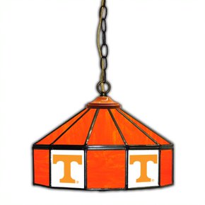 Tennessee Volunteers 14-in. Stained Glass Pub Light