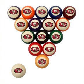 San Francisco 49ers Retro Billiard Ball Sets