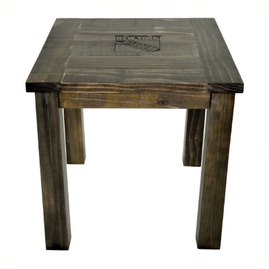 New York Rangers Reclaimed Side Table