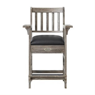 Imperial Premium Spectator Chair with Drawer, Silver Mist