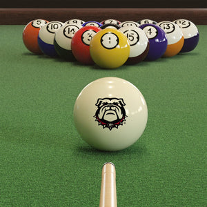 Georgia Bulldogs Cue Ball