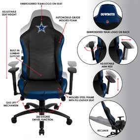 Dallas Cowboys Pro Series Gaming Chair