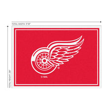 Load image into Gallery viewer, Detroit Red Wings 3x4 Area Rug