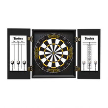 Load image into Gallery viewer, Pittsburgh Steelers Fan&#39;s Choice Dartboard Set