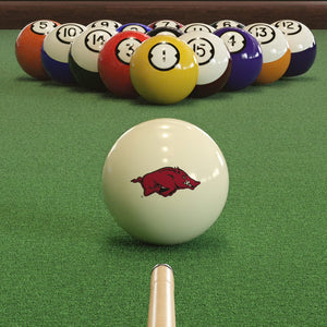 Arkansas Razorbacks Cue Ball