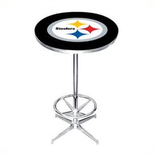 Load image into Gallery viewer, Pittsburgh Steelers Chrome Pub Table