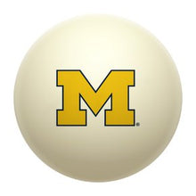 Load image into Gallery viewer, Michigan Wolverines Cue Ball