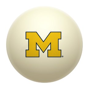 Michigan Wolverines Cue Ball