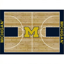 Load image into Gallery viewer, Michigan Wolverines Courtside Rug