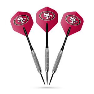San Francisco 49ers Fan's Choice Dartboard Set