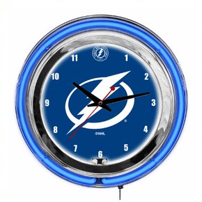 Tampa Bay Lightning 14" Neon Clock