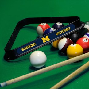 Michigan Wolverines 8-Ball Rack