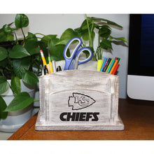 Load image into Gallery viewer, Kansas City Chiefs Desk Organizer
