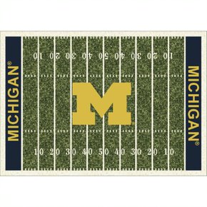Michigan Wolverines Homefield Rug