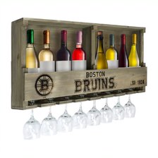 Boston Bruins Bar Shelf