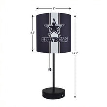 Load image into Gallery viewer, Dallas Cowboys Desk/Table Lamp