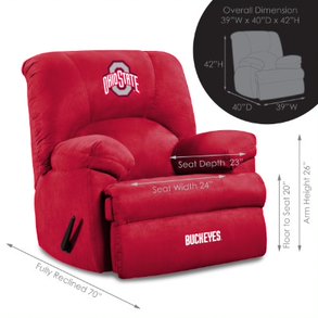 Ohio State Buckeyes GM Recliner