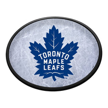 Load image into Gallery viewer, Toronto Maple Leaf: Ice Rink - Oval Slimline Lighted Wall Sign - The Fan-Brand