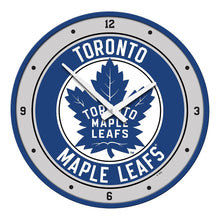 Load image into Gallery viewer, Toronto Maple Leaf: Modern Disc Wall Clock - The Fan-Brand