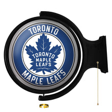 Load image into Gallery viewer, Toronto Maple Leaf: Original Round Rotating Lighted Wall Sign - The Fan-Brand