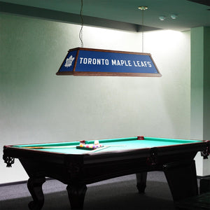 Toronto Maple Leaf: Premium Wood Pool Table Light - The Fan-Brand