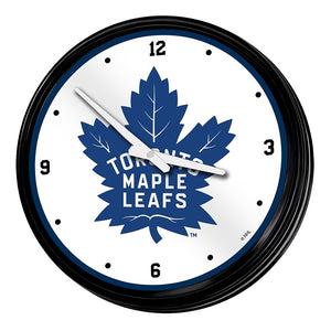 Toronto Maple Leaf: Retro Lighted Wall Clock - The Fan-Brand