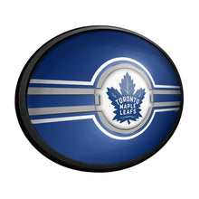 Load image into Gallery viewer, Toronto Maple Leafs: Oval Slimline Lighted Wall Sign - The Fan-Brand