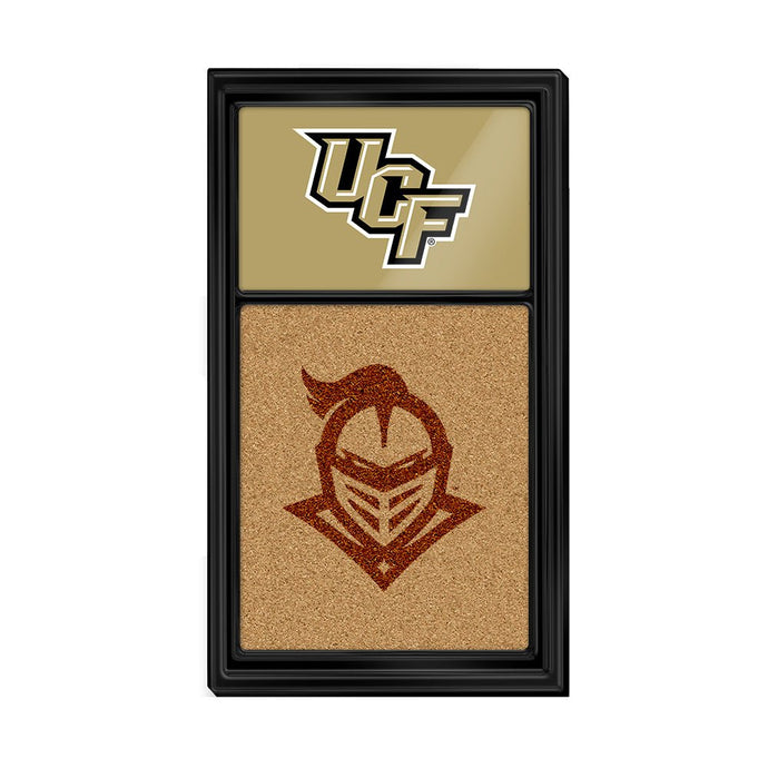 UCF Knights: Dual Logos - Cork Note Board - The Fan-Brand