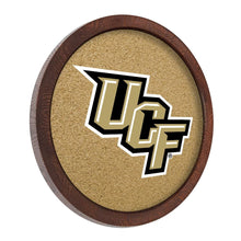 Load image into Gallery viewer, UCF Knights: &quot;Faux&quot; Barrel Framed Cork Board - The Fan-Brand