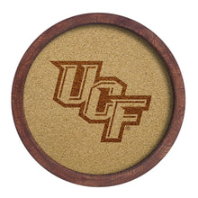 Load image into Gallery viewer, UCF Knights: &quot;Faux&quot; Barrel Framed Cork Board - The Fan-Brand