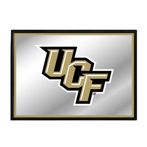 UCF Knights: Framed Mirrored Wall Sign - The Fan-Brand