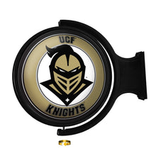 Load image into Gallery viewer, UCF Knights: Mascot - Original Round Rotating Lighted Wall Sign - The Fan-Brand