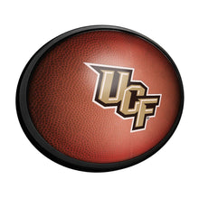 Load image into Gallery viewer, UCF Knights: Pigskin - Oval Slimline Lighted Wall Sign - The Fan-Brand