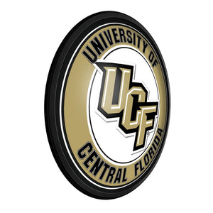 UCF Knights: Round Slimline Lighted Wall Sign - The Fan-Brand