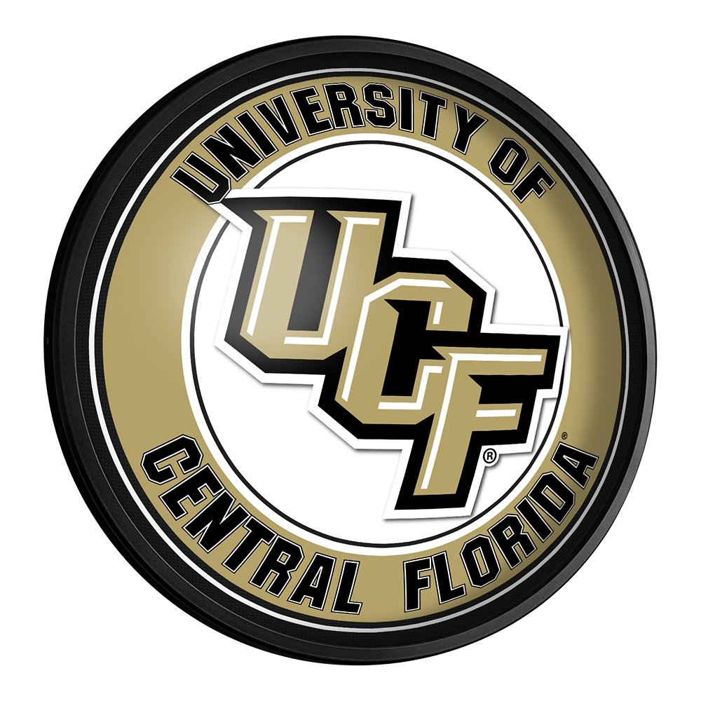 UCF Knights: Round Slimline Lighted Wall Sign - The Fan-Brand