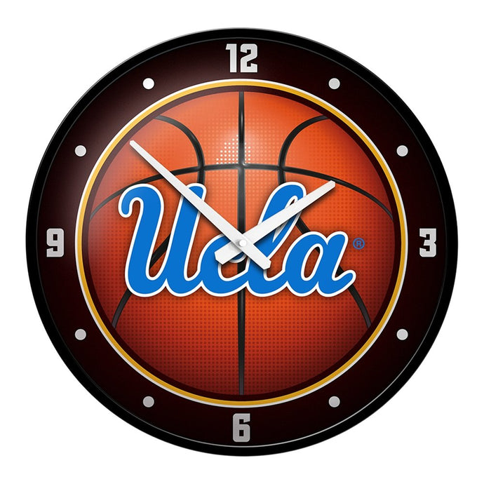 UCLA Bruins: Basketball - Modern Disc Wall Clock - The Fan-Brand