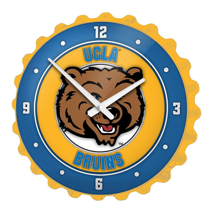 UCLA Bruins: Mascot - Bottle Cap Wall Clock - The Fan-Brand