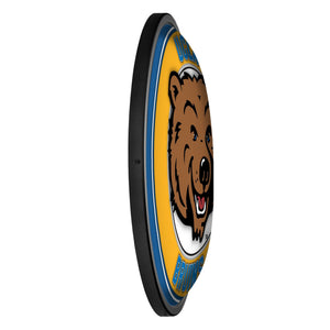 UCLA Bruins: Mascot - Round Slimline Lighted Wall Sign - The Fan-Brand