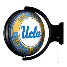 Load image into Gallery viewer, UCLA Bruins: Original Round Rotating Lighted Wall Sign - The Fan-Brand