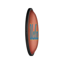 Load image into Gallery viewer, UCLA Bruins: Pigskin - Oval Slimline Lighted Wall Sign - The Fan-Brand